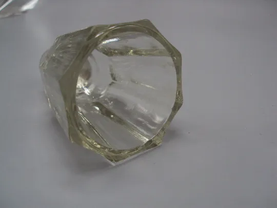 Пробка крышка от графина стекло стопка рюмка графин чарка высота 8,3 см, диаметр 4,8 см №18655 Недорого