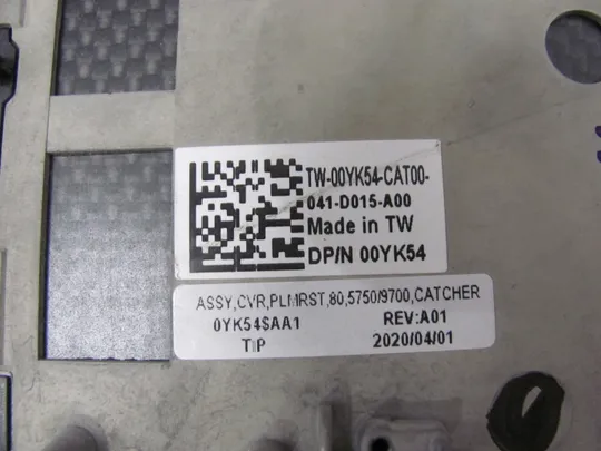 699-21  Кришка панель палмрест 00YK54 клавіатура робоча з підсвіткою  для Dell  XPS 17 XPS17  9700 Precision 5750 оригінал в Україні