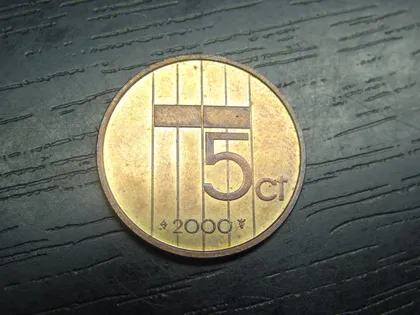 фото, 5 центів 2000 Нідерланди