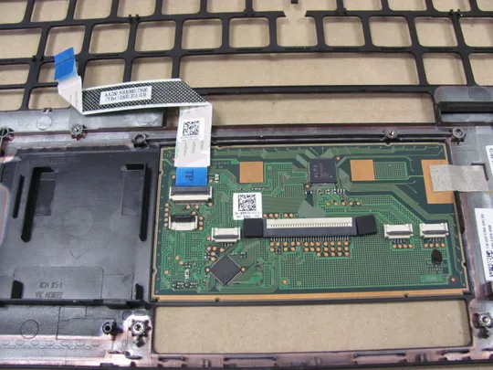 592-4  Кришка панель палмрест тачпад 0XFY7W для Dell Latitude E7470  оригінал Недорого