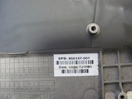 номер0962-1 кришка палмрест Палмрест корпус топкейс палмрест для ноутбука Верхняя панель палмрест cover-C 850147-001 AM1C300600 для HP Zbook 15 G4 G3 оригінал Інструкція