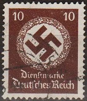 фото, 1934 - Рейх - Службова - Свастика 10 Mi.137 _10,0 €