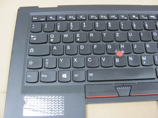 598-18 Кришка панель палмрест 460.04P1C.0002 SB30K66568  клавіатура з підсвіткою SN20K74718  для Lenovo CARBON X1 Gen 4 оригінал З аукціону