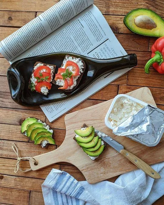 Блюдо Mazhura Бутылка MZ-692359 коричневое Ціна