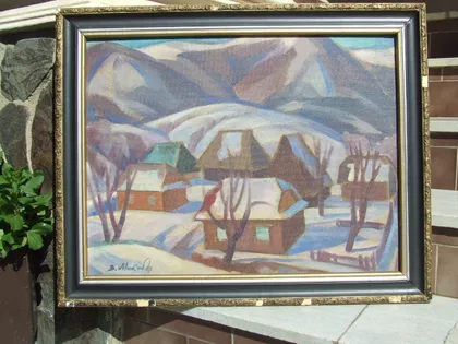 фото, Закарпатская школа  Ердели Бокшая  МИКИТА В. .  раз.70х55 см.     также много другого.