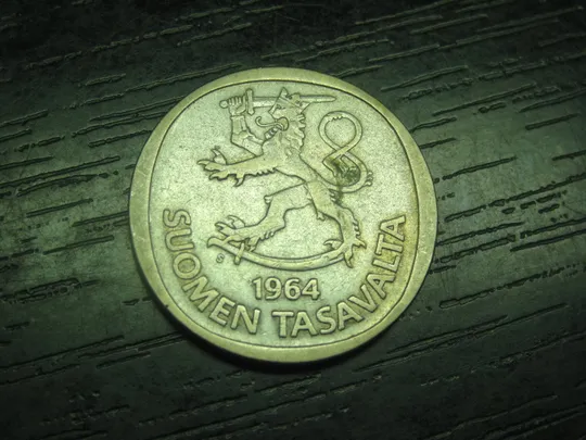 Купити 1 марка Фінляндія 1964 срібло