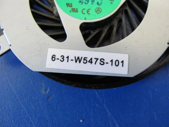 Купити 54-35 Вентилятор (кулер, FAN) 6-31-W547S-101 для TERRA (CLEVO) MOBILE 1513 1220361 оригінал