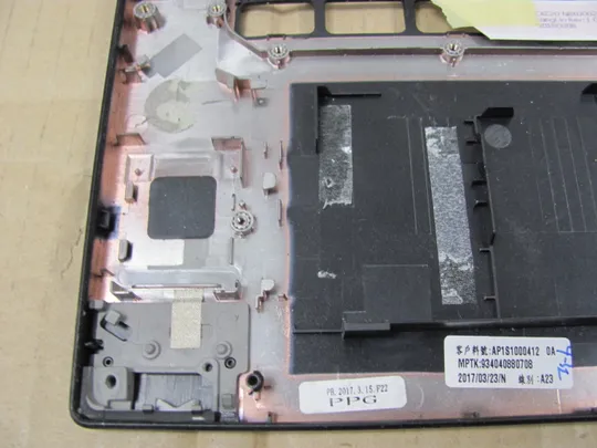 694-5 Кришка панель палмрест тачпад рамка клавіатури AP1S1000412 0HX4KX  для Dell Latitude P40G E7480 7480 оригінал Продаж