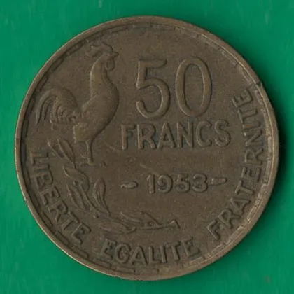 фото, 50 франків 1953 року Франція [МШ1]