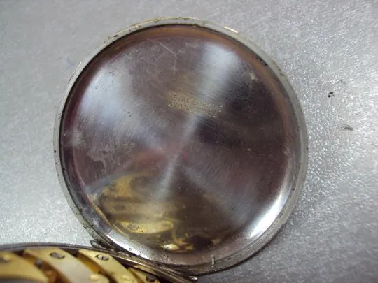 Карманные часы Langendorf Swiss made швейцария длина 6,2 см, диаметр 5 см на ходу №11936 Недорого