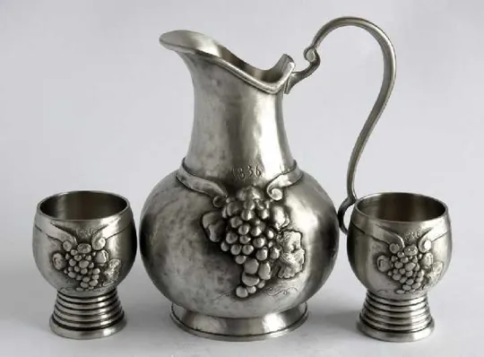 Олов&#039;яний глечик кувшин і 2 келихи 1836 рік Artina-SKS Austria Ціна