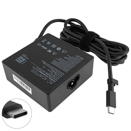 Купити Блок живлення для ноутбука ASUS TYPE-C 100W, квадратный, black (нужен кабель!)