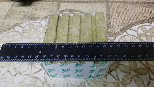 Кубік посадковий з мінеральної агровати 10*10*6,5см Pargro гідропоніка в Україні