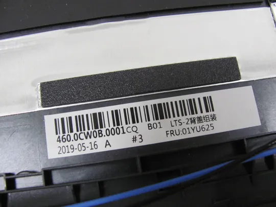 666-33 Кришка матриці 460.0CW0B.0001 01YU625 для Lenovo Thinkpad T580 P52S  оригінал в Україні