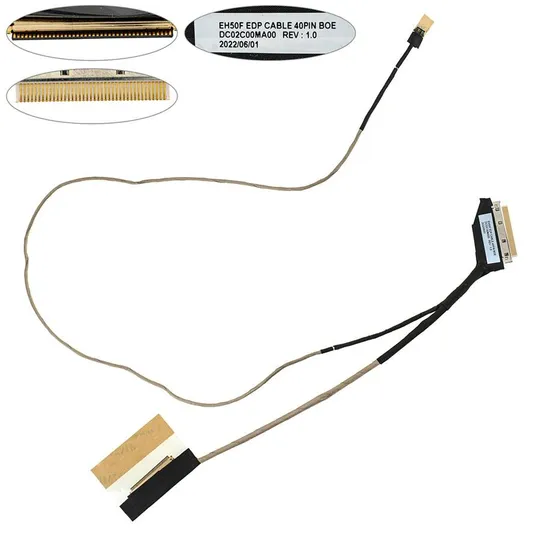 Шлейф матриці для ноутбука Acer (Nitro: AN515-54, AN514-54) 40pin LED (DC02C00MA00) Ціна