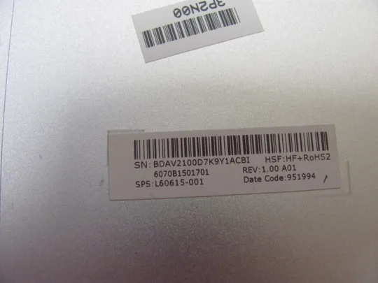 номео1018-16 кришка матриці 6070B1501701 L60615-001 з WEB камерою для HP EliteBook 730 735 830 G5 G6 Кришка дисплея Тильна кришка Корпус матриці Верхня кришка matrix cover Top Case LCD Cover Rear Lid Back Cover Housing Cabinet  оригінал Характеристики