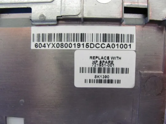 №104-3 Кришка панель палмрест та тачпад 721951-001 для HP PROBOOK 450 G0 оригінал З аукціону