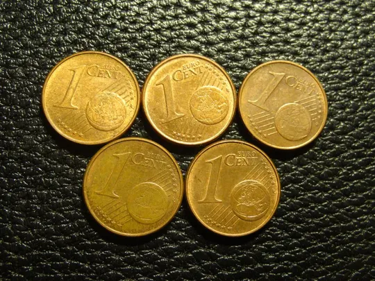 Купити 1 євроцент 2007 Німеччини (всі монетні двори)