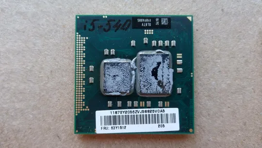 Intel Core i5-540M 2C/4HT 2.53-3.07GHz/3Mb/2.5GT/s мобильный процессор socket G1/FCPGA988 35W Ціна