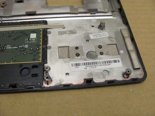 547-3 Кришка панель палмрест тачпад AP0HB000600 для LENOVO IdeaPad Y570 Y575 оригінал На торгах