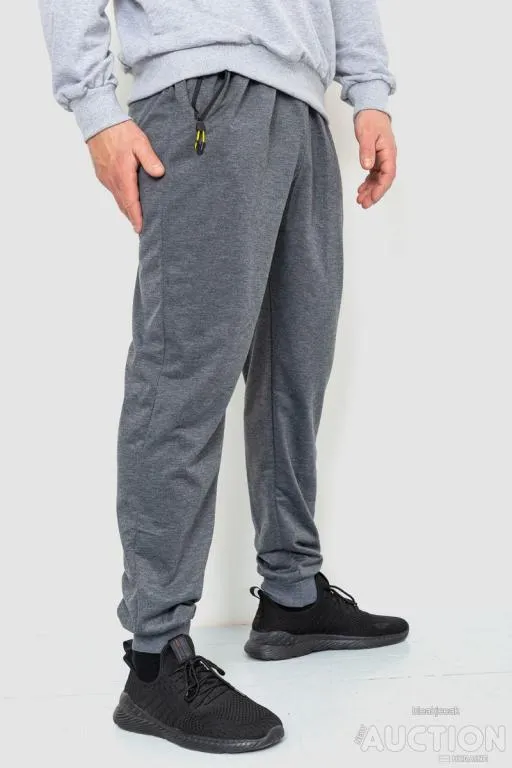 Спорт штаны мужские, цвет серый, 244R41381 З аукціону