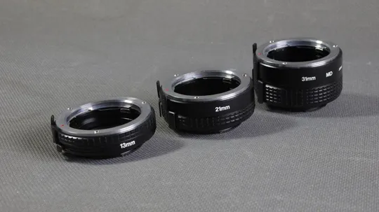 Купити Vivitar AT-6 набор макро колец 12мм. 20мм. 36мм. Minolta MD