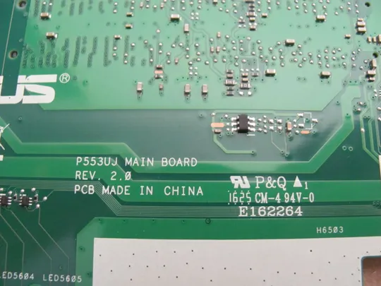 523-15 плата i5-6200U SR2EY РОБОЧА 60NX00R0-MB1400 для Asus P2530 P2538 P553U P553UA P553UJ оригінал Характеристики