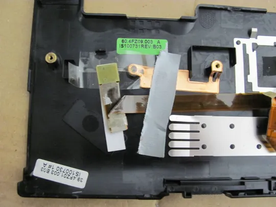 536-14 Кришка панель палмрест тачпад 39.4FZ01.003 для LENOVO T410, T410i оригінал Характеристики