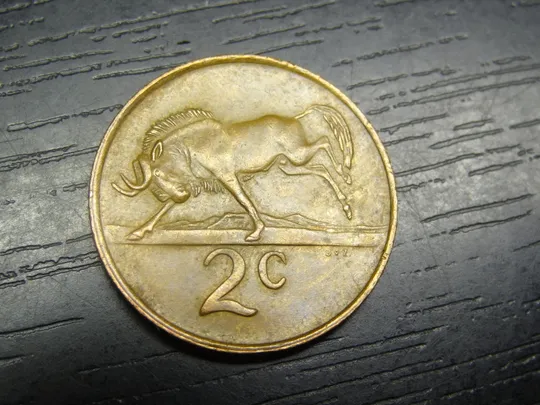 2 цента 1985 Південна Африка Ціна