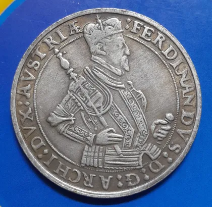 фото, Австрія. Талер 1564-1595 р.р. Фердинанд II. Копія.