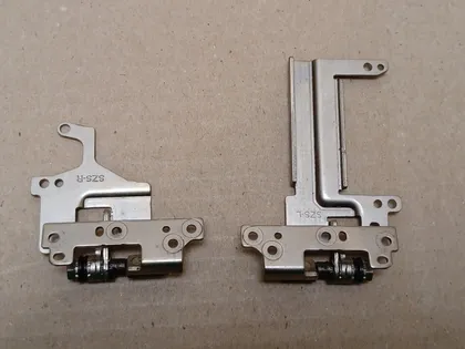 фото, номер1082-21 комплектуюче петлі для ASUS VIVOBOOK 17 X512JA X712  Механізм кріплення екрана Петлі дисплея екрану З'єднувальні елементи Шарніри петлі стойки loops оригінал