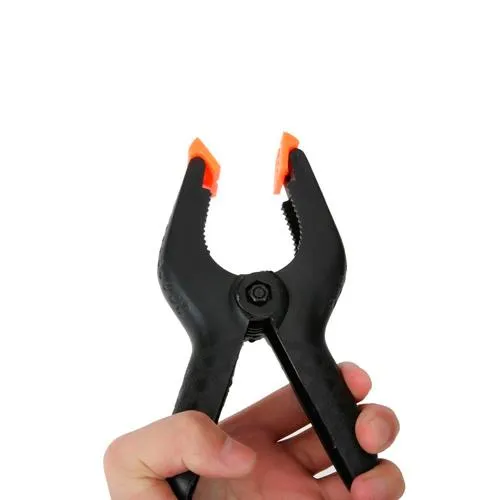 Струбцина прищепка пружинная для фиксации 155мм, зажим 80мм Ціна