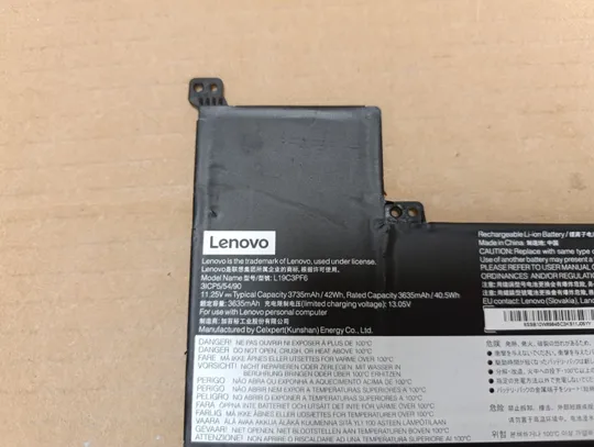 Оригінал АКБ Акумуляторна батарея живлення Оригінальна батарея battery  L19C3PF6 3ICP5\54\90 11.25v 42wh для  Lenovo IdeaPad 3 17IIL05 Продаж
