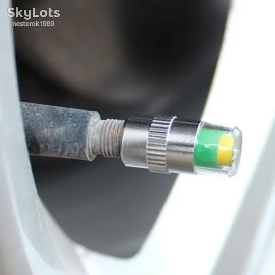 Колпачки на ниппель с индикатором давления в шинах 2.4 bar Ціна