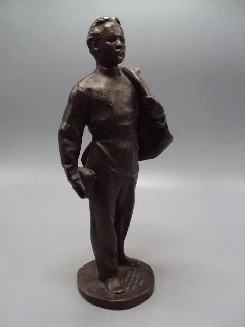 Фигура шпиатр статуэтка Ленин ульянов высота 29,3 см №13774 Інтернет-аукціон