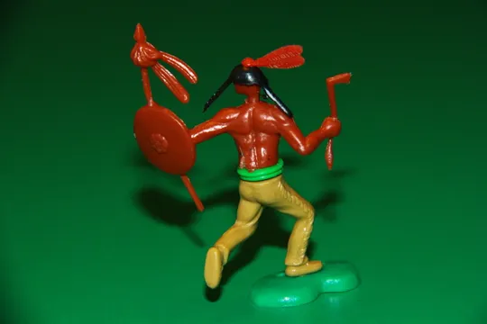 Купити ІРОКЕЗ свопет ІНДІАНЕЦЬ ЗІ СПИСОМ индеец WELO 50мм Гонконг копія BRITAINS