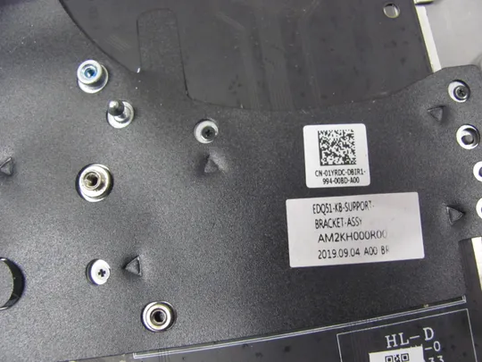 777-38 панель палмрест  клавіатура для Dell Alienware M15 R2  оригінал На торгах