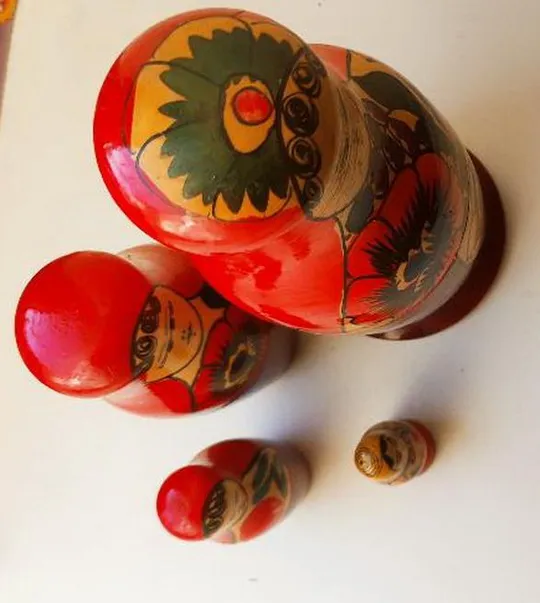 Купити Старинные матрешки Матрешка набор из 4-х кукол, наверное, 1960-70-х гг. рk657