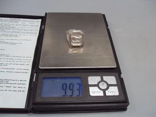 Мужской перстень кольцо печатка зодиак Лев гороскоп серебро Украина вес 9,93 г размер 23,5 №15141 Характеристики