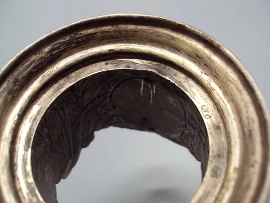 Подстаканник Ленинград металл эмаль высота 8 см, диаметр 7 см №13654 Де купити