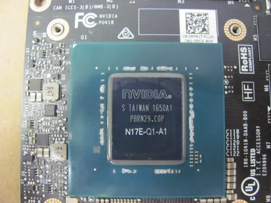 номер0141-10 відеокарта NVIDIA N17E-Q1-A1 0NYM27 для Dell Precision 7710 M7710 оригінал З аукціону