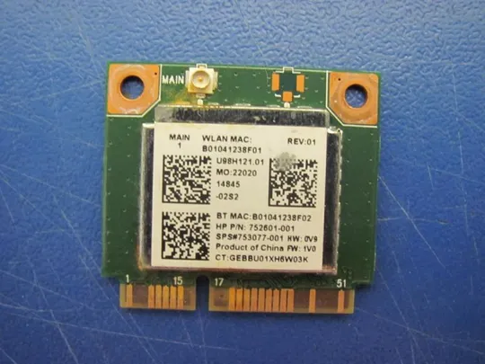 номер0097-3 WI-FI адаптер 753077-001 RTL8723BE для HP PROBOOK 450 G2 Pavilion 15-f 15-p 17-p 17-f WI-FI карта Wi-Fi модуль бездротова мережева карта Wireless Card оригінал З аукціону