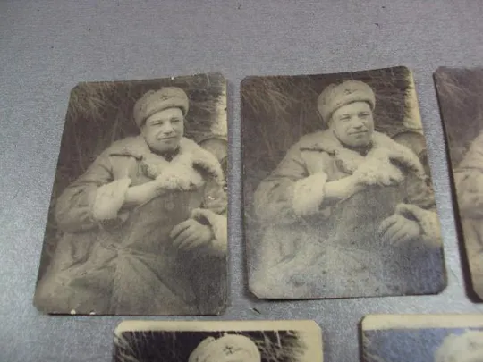 фотография герой советского союза гсс лот 5 шт №12162 З аукціону