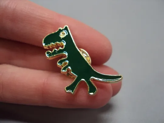 Купити Значок пін динозавр Рекс тиранозавр знак брошка №18449