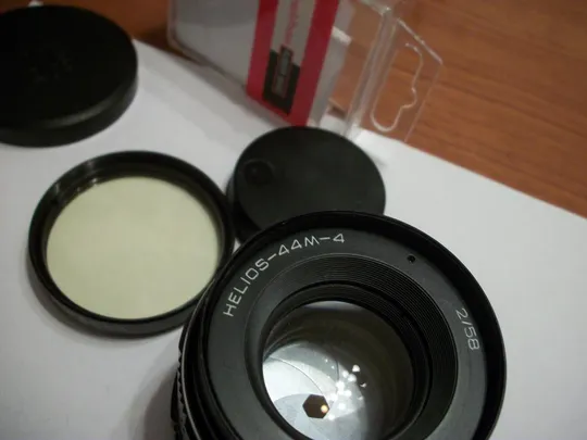 Объектив Гелиос-44М-4 [М-42] передняя и задняя крышки , No-830694, Светофильтра Нет Ціна