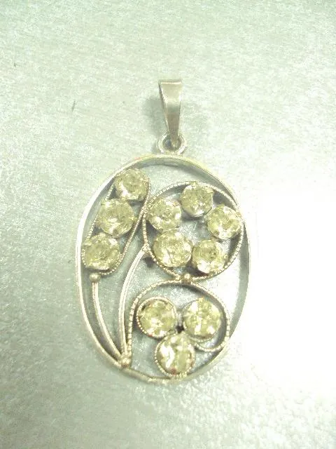 кулон подвеска цветочек цветок серебро 5,47 г З аукціону