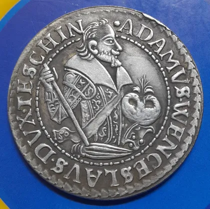 фото, Польща. Талер 1609 року. Адам Венцель.  Копія.