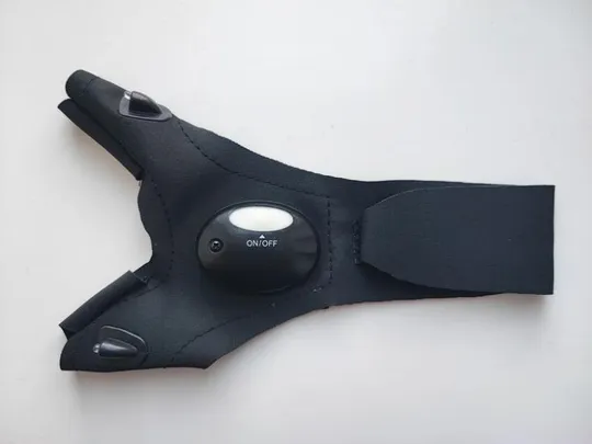 Рукавичка ліхтар glove light з вбудованим ліхтариком З аукціону