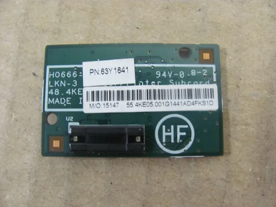 номер0208-17 плата зчитування відбитків пальців 63Y1641 для Lenovo Thinkpad W520 T520 оригінал Продаж