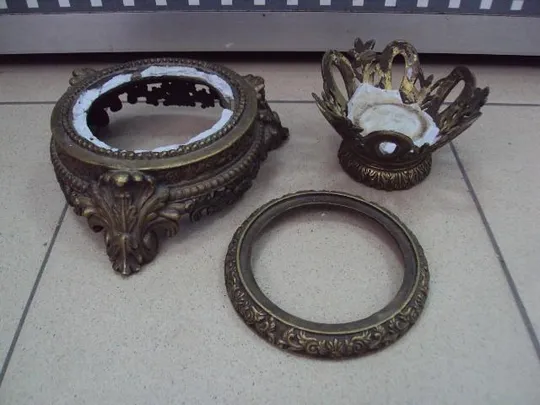 Комплект для вазы бронза детали фрагменты запчасти №11602 Ціна